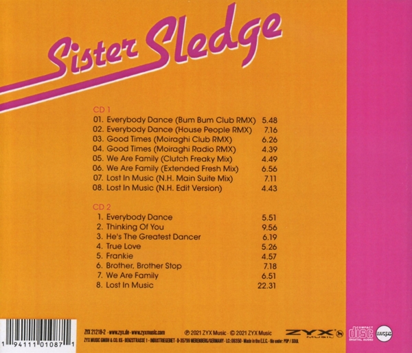 Sister Sledge Live & Remixes 1