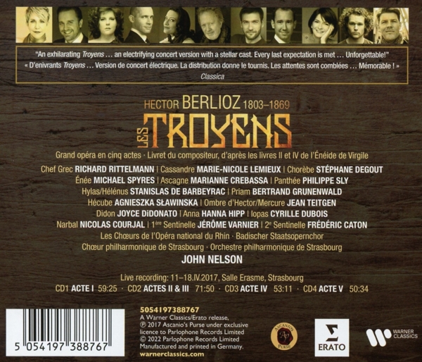 Die Trojaner, Les Troyens 1