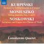 Lutoslawski Quartet - Fantasy for String Quartet in C major/+