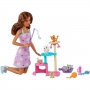 Barbie - Barbie doll and kitten cat tree playset