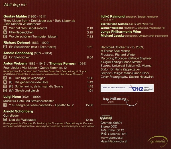 Weit Flog Ich: Lieder 1