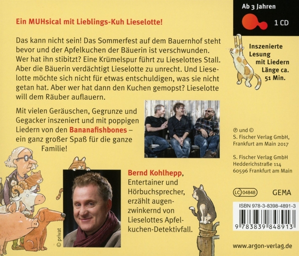 Lieselotte Und Der Verschwundene Apfelkuchen 1