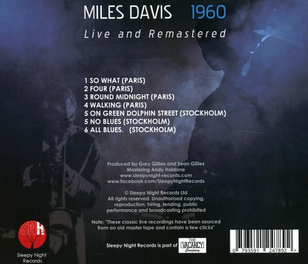 1960 (Live & Remastered) 1