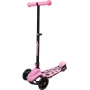Vedes Grohandel Gmbh -Ware - NSP 3-Wheel Scooter Rosa, 120mm, ABEC7