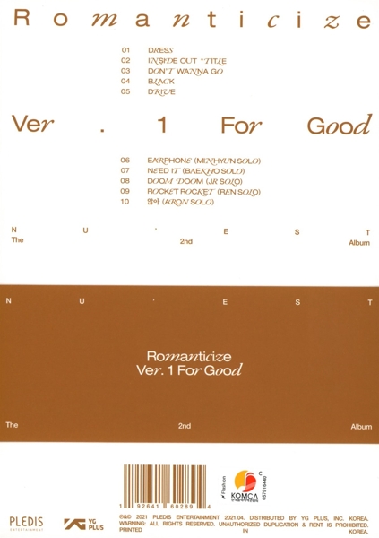 Romanticize: The 2nd Album (For Good-Boxset) 1