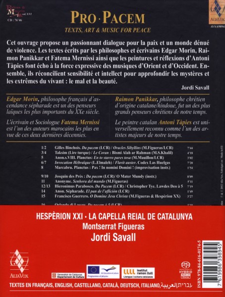 Savall / Hesperion XXI / Capella Reial / + 1