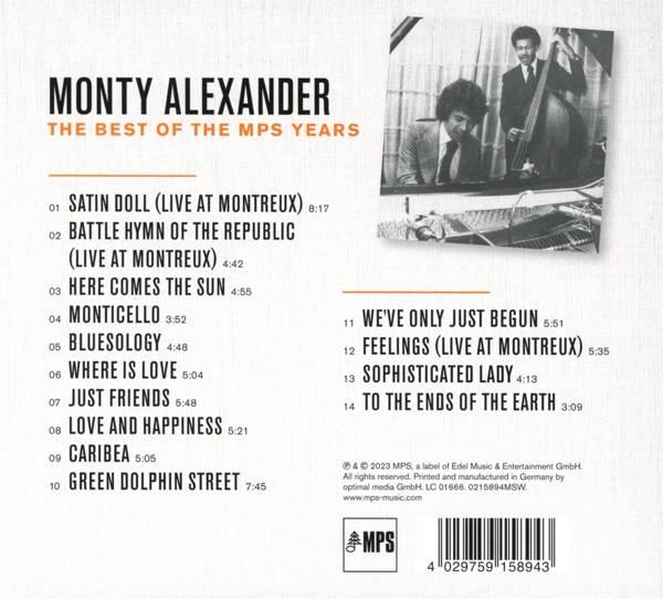 The Best of the MPS Years (CD Digipak) 1
