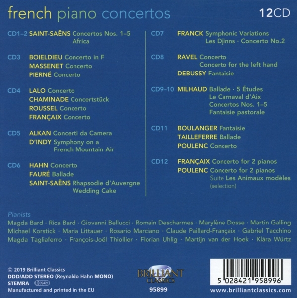 French Piano Concertos 1