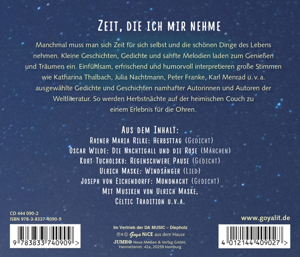 Literarische Herbstnächte 1