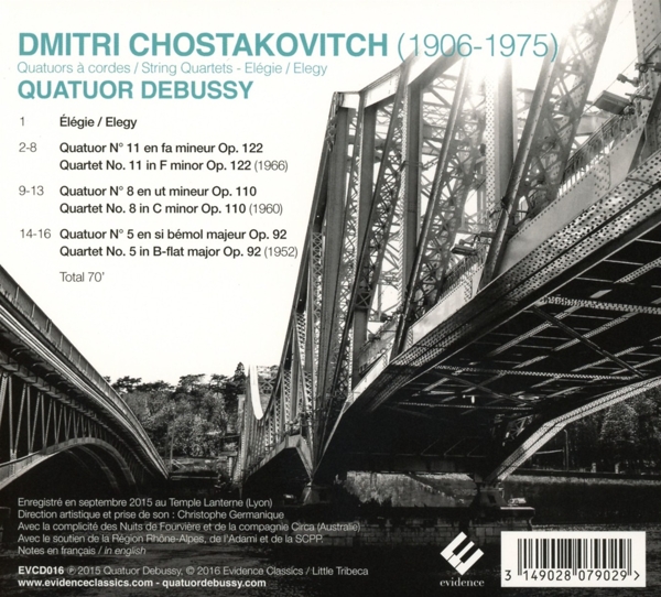 Streichquartette 5, 8 & 15 1