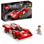 LEGO - Jouet de construction Speed Champions 1970 Ferrari 512 M 76906