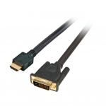 Efb Highspeed Hdmi Kabel Mit Eth. Hdmi A-dvi-d, St.-st., 1, 0 - HighSpeed HDMI Kabel mit Eth. HDMI A-DVI-D,St.-St.,1.0