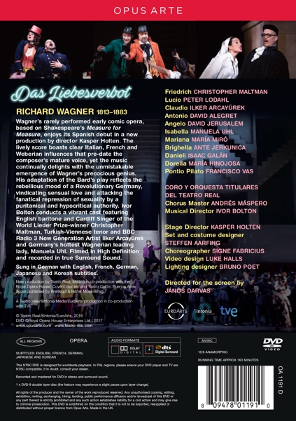 Uhl/ Maltmann/ Lodahl/ Bolton/ Teatro Real Madrid/ + 1