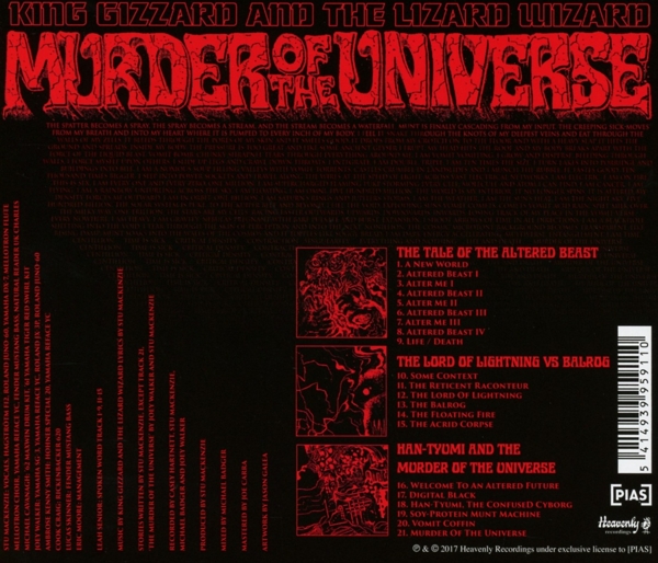Murder Of The Universe 1