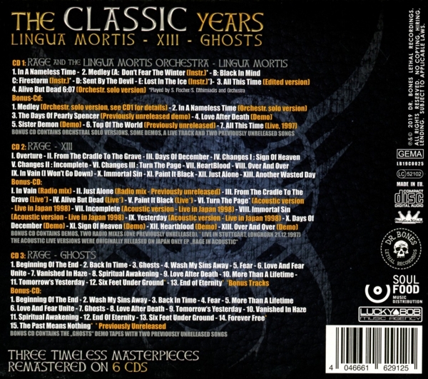 The Classic Years (6CD Box) 1