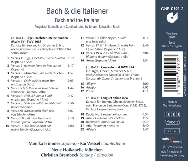 Bach & die Italiener 1