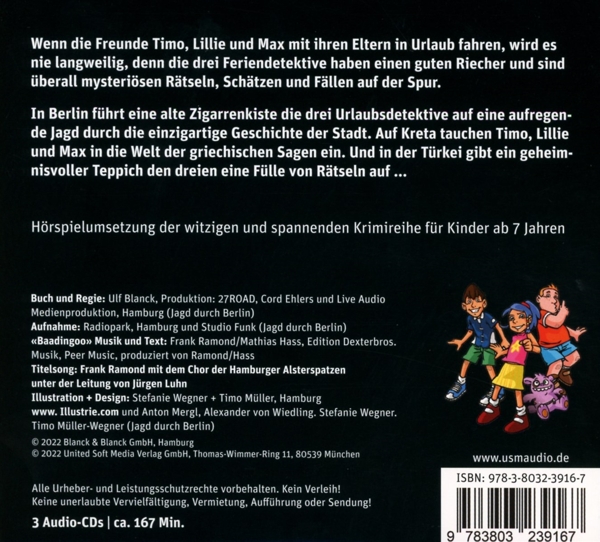 Die Feriendetektive Hörbox 4 1