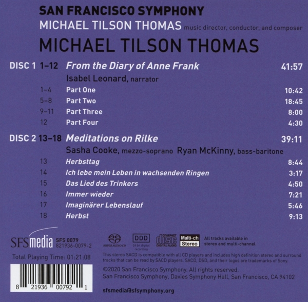 Michael Tilson Thomas / SFS 1