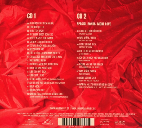 Love, Maite - Das Beste ... bis jetzt! (Deluxe) 2