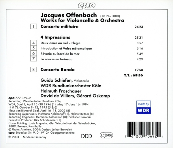 Werke für Cello & Orchester 1