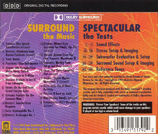 Surround Spectacular+ Test 1