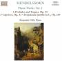 Benjamin Frith - Klavierwerke Vol.1