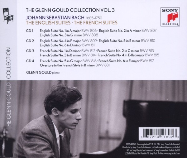 Bach: Englische Suiten BWV 806-811 (GG Coll 3) 1