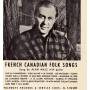 Alan Mills - Folk Songs Of French Canada
