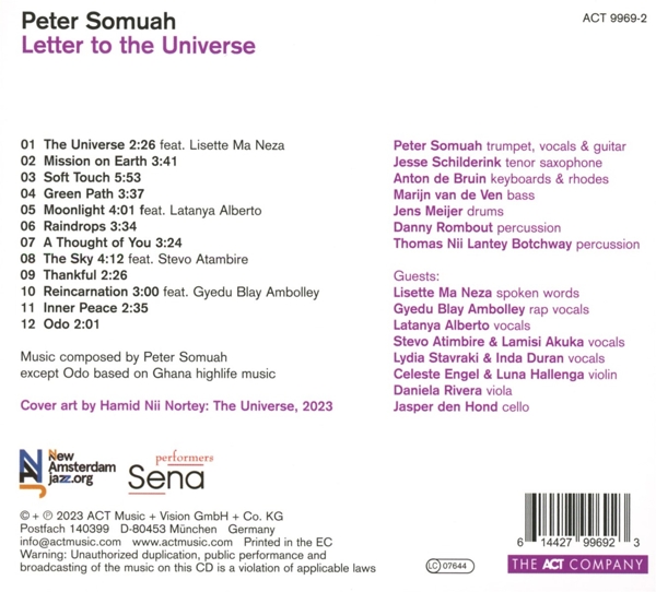 Letter To The Universe (Digipak) 1