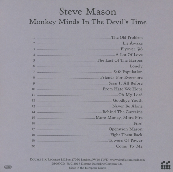 Monkey Minds In The Devil\'s Time 1