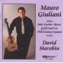 David Starobin - SOLO GUITAR MUSIC PERFORMED ON
