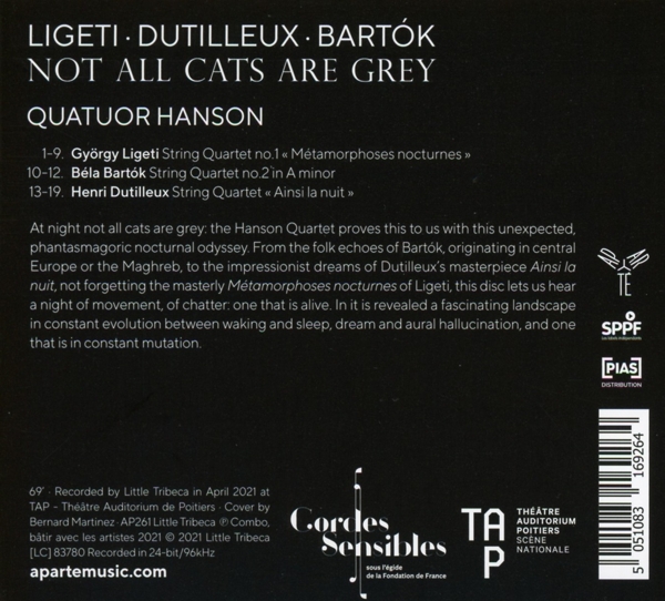 Not All Cats Are Grey (String Quartets) 1