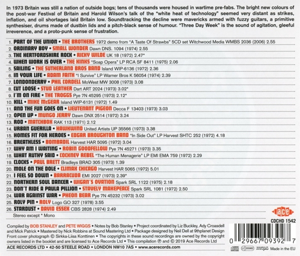 Three Day Week-When The Light Went Out 1972-1975 1