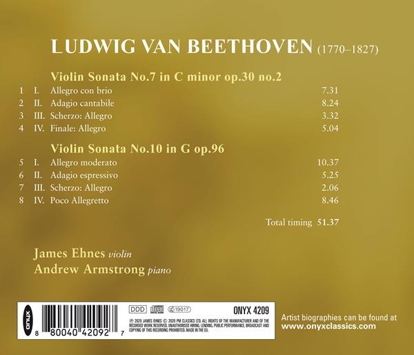 Violinsonaten 7 & 10 1