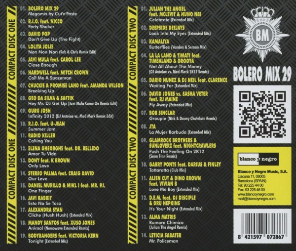 Bolero Mix 29 1