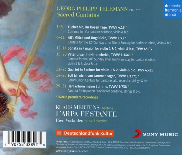 Sacred Cantatas 1
