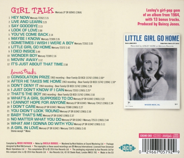 Girl Talk...(With Bonus Tracks) 1