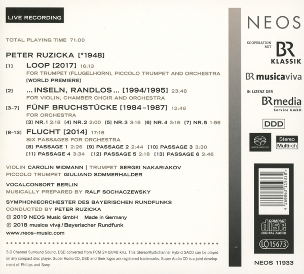 C. Widmann / S. Nakariakov / Vocalconsort Berlin / 1