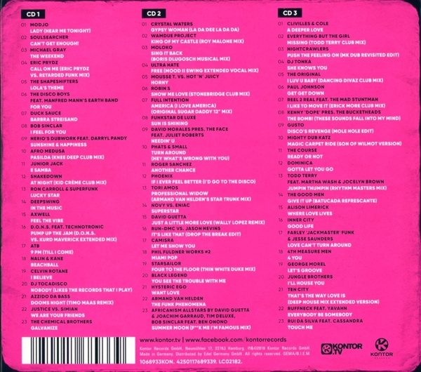 Kontor Top Of The Clubs-The Ultimate House Coll. 1