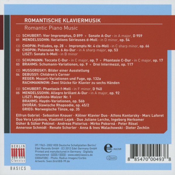 Romantische Klaviermusik 1