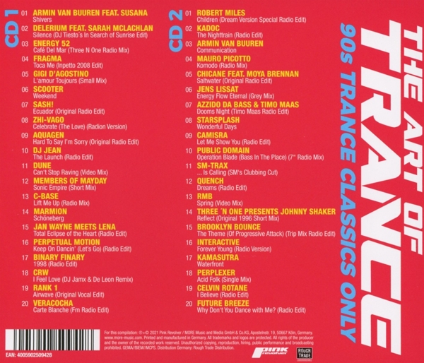 The Art Of Trance-90s Trance Classics Only 1