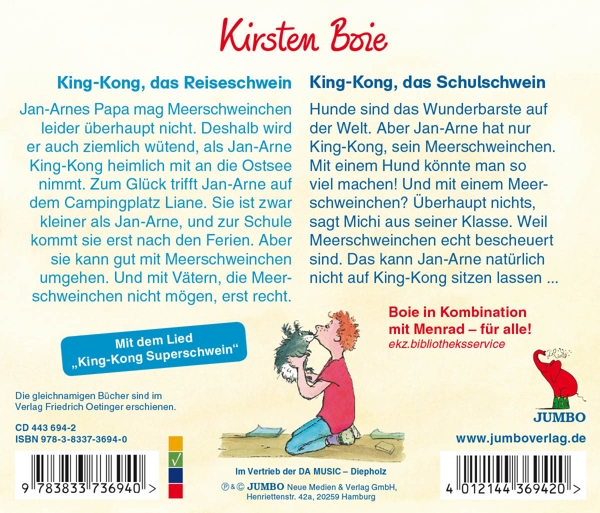 King-Kong, Das Reiseschwein & King-Kong, Das Schul 1