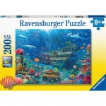 Ravensburger - Ravensburger Sunken Ship XXL Jigsaw puzzle 200 pc(s) Flora & fauna