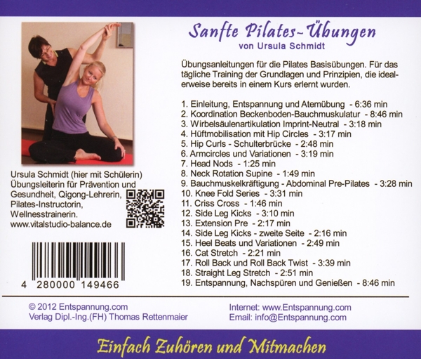 Sanfte Pilates-Übungen-Geführte Anleitungen 1