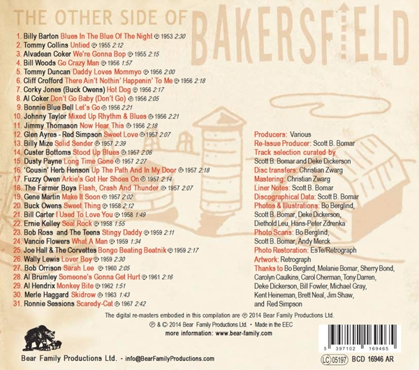 The Other Side Of Bakersfield, Vol.1 1