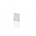 Bilton - BILTON Profil zub ENDCAP fr YT02 + Cover flach ALU L6,5xB17,5xH9,6mm EB-Ma 1,5mm ohne Bohrung