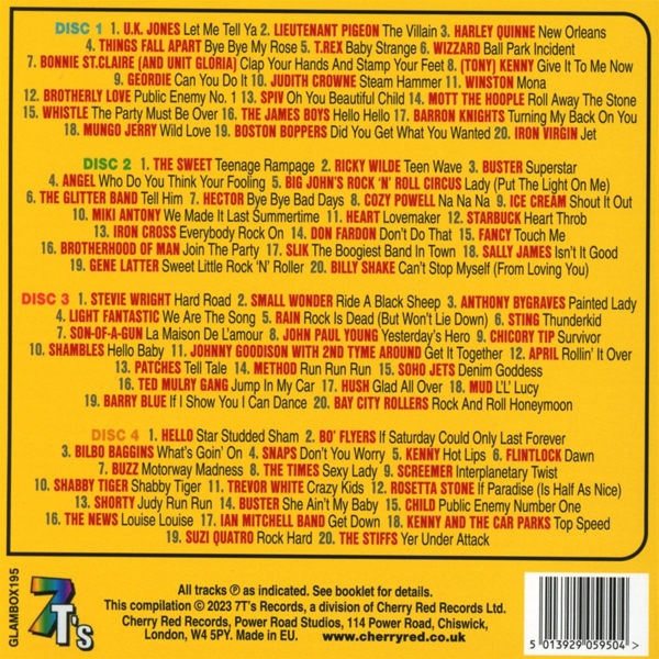 Teenage Glampage-Can The Glam Vol.2 (4CD Box) 1