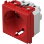 Tem - Serie Modul Steckdosen SOCKET Schutzkontakt+KS2P+E 16A 250V~