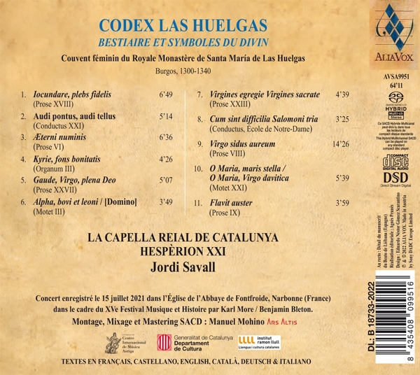 Codex Las Huelgas: Bestiary & Divine Symbols 1