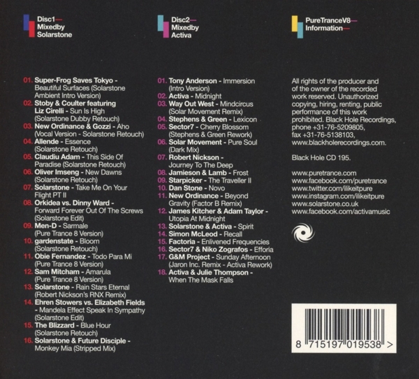 Pure Trance V8 1